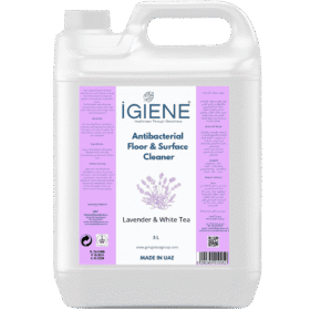 Antibacterial Floor and Surface Cleaner 5 Liters Lavender and White Tea
