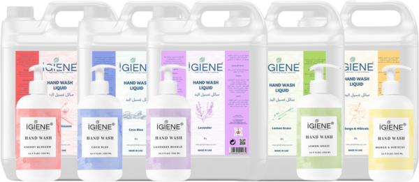 Paraben-Free Hand Wash bottle - gentle moisturizing formula UAE
