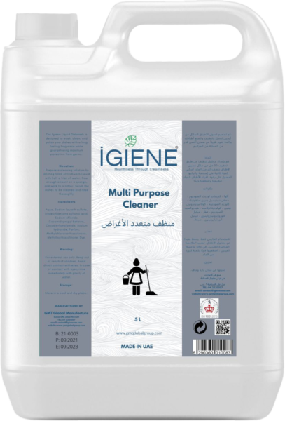 Multi Purpose Cleaner 5L bottle - ready to use no dilution needed UAE